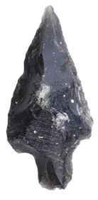 PRE-COLUMBIAN OBSIDIAN ARROWHEAD, C.1000 BC-800 AD