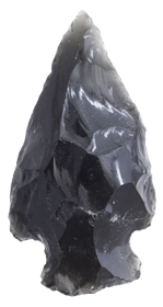 PRE-COLUMBIAN OBSIDIAN VOTIVE ARROWHEAD