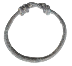 CELTIC FINGER RING C.400-100 BC SIZE 3 ½ - Fagan Arms