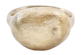 VIKING WARRIOR'S PINKY RING, SIZE 8