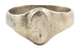 MEDIEVAL WOMAN'S FASHION RING, 15TH-16TH CENTURY AD, SIZE 9