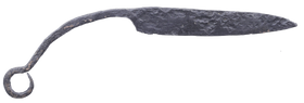 CELTIC RING POMMEL DAGGER C.400BC-100AD