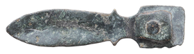 ROMAN LEGIONARY’S SWORD BELT TERMINAL, 2ND-3RD CENTURY AD