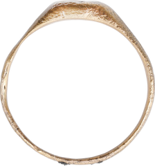 BYZANTINE CHRISTIAN RING, C.6th-10th CENTURY AD, SIZE 9 - Fagan Arms