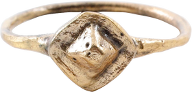 ROMAN PROSTITUTE'S RING, C.100-300 AD, SIZE 8 1/4