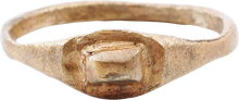 ROMAN PROSTITUTE'S RING, C.100-300 AD, SIZE 6 ¾