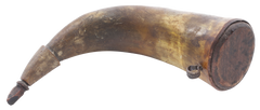 FINE COLONIAL AMERICAN COMBINATION HORN - Fagan Arms