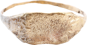 MEDIEVAL EUROPEAN RING C.8TH-12TH CENTURY AD, SIZE 8 ½