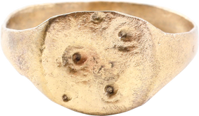 MEDIEVAL ANGLO-SAXON (ENGLISH) RING, 9TH-10 CENTURY AD, SIZE 10 ½