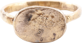 ROMAN/BYZANTINE MAN’S RING C.400-600 AD, SIZE 10