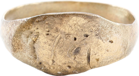 ROMAN/BYZANTINE MAN’S RING C.400-600 AD, SIZE 10 ½