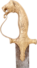 INDO PERSIAN LION HEAD SHAMSHIR