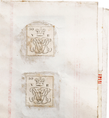 ENGLISH PARCHMENT LEGAL DOCUMENT, INDENTURE, APRIL 5 1845 - Fagan Arms