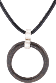 CELTIC PROSPERITY RING NECKLACE, C.400-100 BC