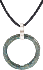 CELTIC PROSPERITY RING NECKLACE, C.400-100 BC