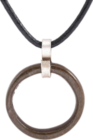 FINE CELTIC PROSPERITY RING NECKLACE C.400-100 BC