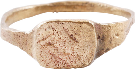 MEDIEVAL ENGLISH WOMAN’S RING 6TH-12TH CENTURY AD, SIZE 4