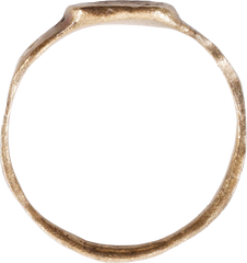 MEDIEVAL ENGLISH WOMAN’S RING 6TH-12TH CENTURY AD, SIZE 4 - Fagan Arms