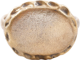 ANCIENT VIKING WEDDING RING, 9TH-11TH CENTURY AD, SIZE 10 ½