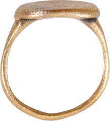 MEDIEVAL MYSTIC RING, 12th-14th CENTURY, SIZE 7 ¾ - Fagan Arms
