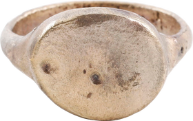 BYZANTINE MAN’S RING C.500-800 AD, SIZE 9 ¼