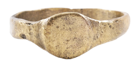 LATE ROMAN RING 3RD-6TH CENTURY AD, SIZE 8 ¾