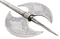 INDOPERSIAN IRON BATTLE AXE - Fagan Arms