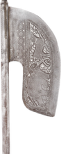 INDOPERSIAN BATTLE AXE 19TH CENTURY