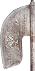 INDOPERSIAN BATTLE AXE 19TH CENTURY - Fagan Arms