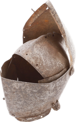 ENGLISH KNIGHT’S CLOSE HELMET C.1560 - Fagan Arms