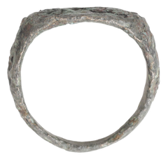 ROMAN BRONZE RING C.100BC-250AD, SIZE 7 ½ - Fagan Arms
