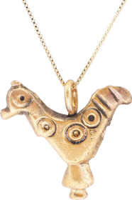 CHARMING ROMAN ROOSTER AMULET C.100-350 AD