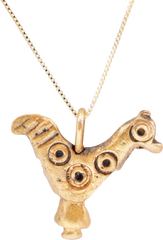 CHARMING ROMAN ROOSTER AMULET C.100-350 AD - Fagan Arms