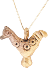 ROMAN WOMAN’S BIRD PENDANT NECKLACE 100-350 AD