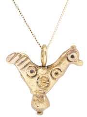 CHARMING ROMAN ROOSTER AMULET C.100-350 AD - Fagan Arms
