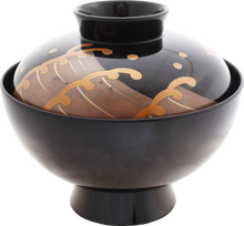 JAPANESE LACQUER BOWL OWAN