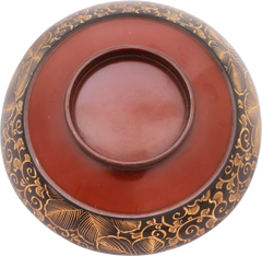 JAPANESE LACQUERED BOWL OWAN, MEIJI PERIOD, 1867-1912 - Fagan Arms