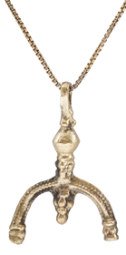 VIKING LUNAR PENDANT NECKLACE, 9th-10th CENTURY