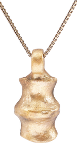 ROMAN LEGIONARY’S SWORD BELT MOUNT NECKLACE, MID 2ND-MID 3RD CENTURY AD