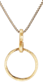 VIKING BEARD RING NECKLACE, 9TH-11TH CENTURY