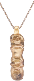 ROMAN LEGIONARY’S SWORD BELT MOUNT NECKLACE, MID-LATE 4TH CENTURY AD