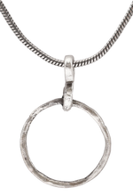 VIKING BEARD RING NECKLACE, 9TH-11TH CENTURY