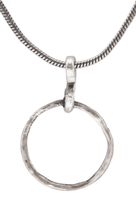 VIKING BEARD RING NECKLACE, 9TH-11TH CENTURY