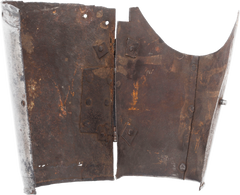 GERMAN ARMOR LEFT LOWER CANNON C.1560-80 - Fagan Arms