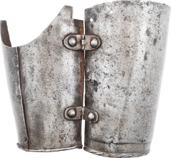 GERMAN ARMOR LEFT LOWER CANNON C.1560-80 - Fagan Arms