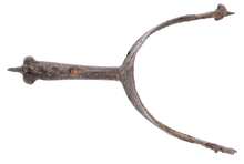 GERMAN GOTHIC SPUR C.1350-1400