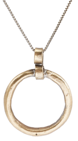 CELTIC PROSPERITY RING NECKLACE C.400-100 BC