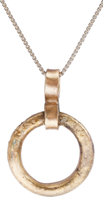 CELTIC PROSPERITY RING NECKLACE, C.400-100 BC