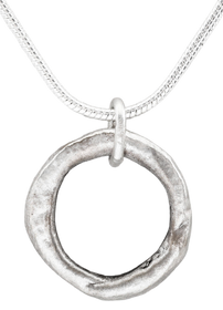 VIKING BEARD RING NECKLACE, 9TH-11TH CENTURY