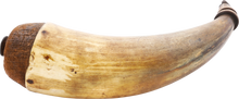 REVOLUTIONARY WAR POWDER HORN C.1770